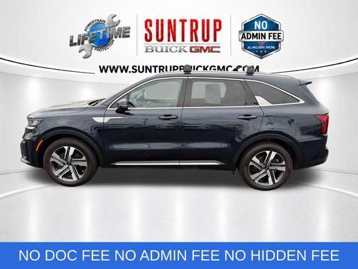 Gravity Blue 2023 Kia Sorento Hybrid EX