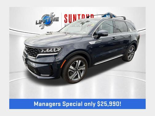 Gravity Blue 2023 Kia Sorento Hybrid EX