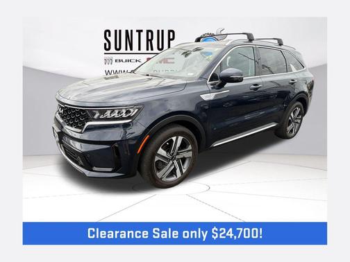 Gravity Blue 2023 Kia Sorento Hybrid EX