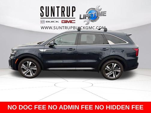 Gravity Blue 2023 Kia Sorento Hybrid EX
