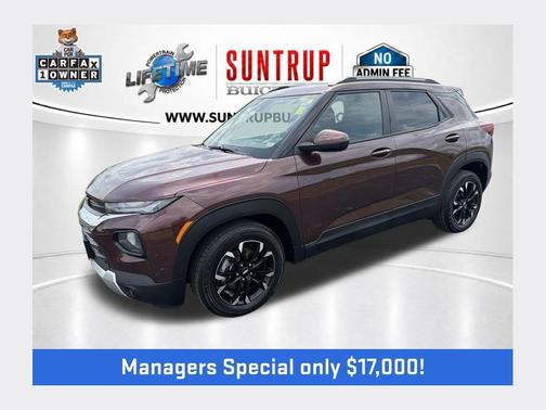 Mahogany Red Metallic 2022 Chevrolet Trailblazer LT