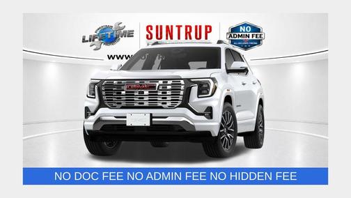 Glacier White 2026 GMC Terrain Denali