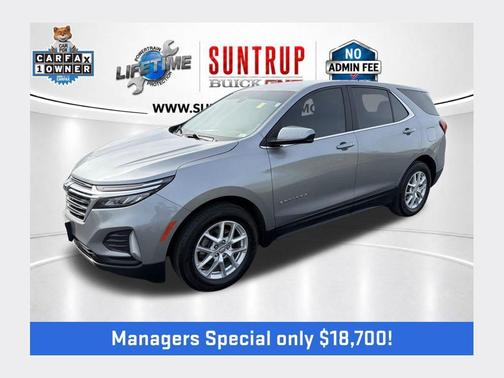 Sterling Gray Metallic 2023 Chevrolet Equinox 1LT