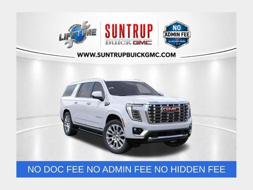 Glacier White 2026 GMC Yukon XL Denali