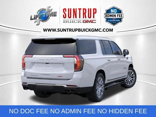 Glacier White 2026 GMC Yukon XL Denali