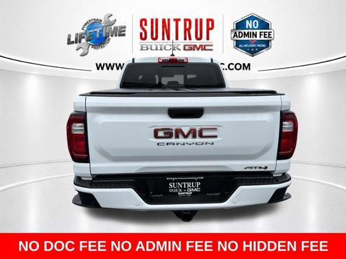 Summit White 2024 GMC Canyon AT4
