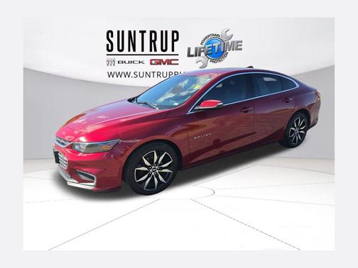 Cajun Red Tintcoat 2018 Chevrolet Malibu LT