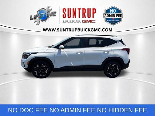 Snow White Pearl 2024 Kia Seltos EX