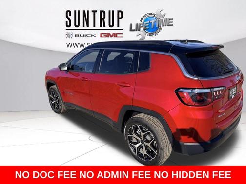 Red 2025 Jeep Compass Limited