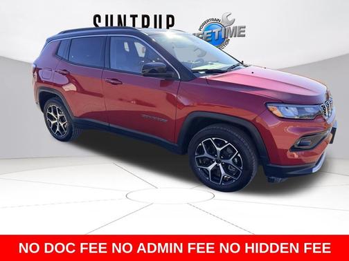 Red 2025 Jeep Compass Limited