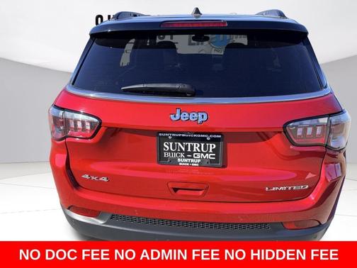 Red 2025 Jeep Compass Limited