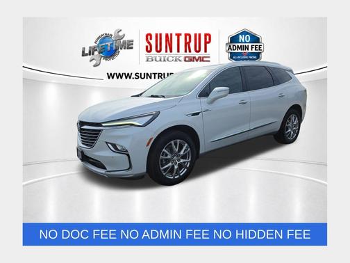 White Frost Tri-Coat 2023 Buick Enclave Premium