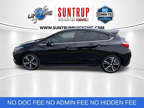 Black 2017 Chevrolet Cruze LT