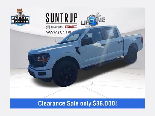 Oxford White 2025 Ford F-150 STX