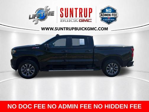 Black 2021 Chevrolet Silverado 1500 RST