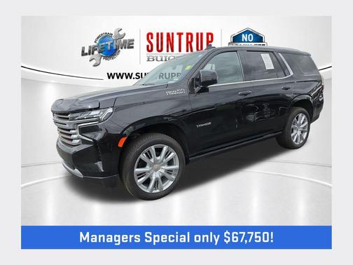 Black 2024 Chevrolet Tahoe High Country