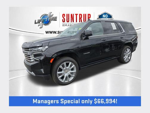 Black 2024 Chevrolet Tahoe High Country