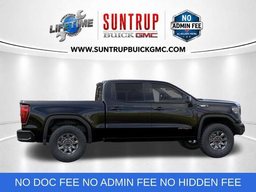 Onyx Black 2026 GMC Sierra 1500 AT4X