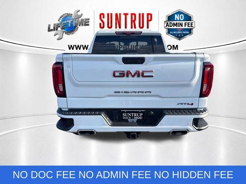 Summit White 2024 GMC Sierra 1500 AT4