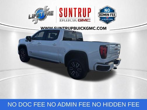 Summit White 2024 GMC Sierra 1500 AT4