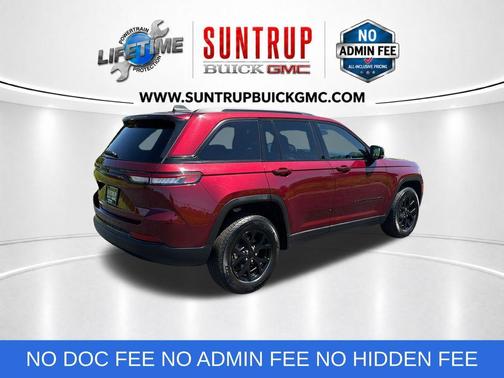 Velvet Red Pearlcoat 2025 Jeep Grand Cherokee Laredo