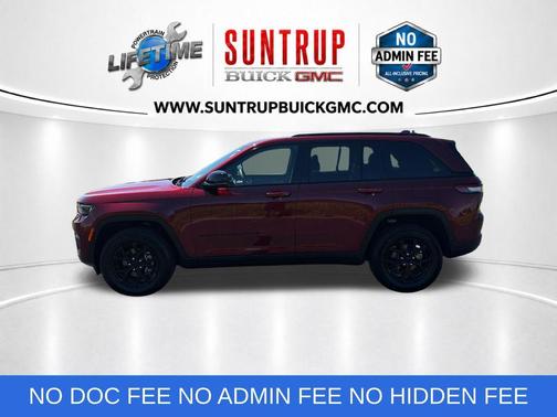 Velvet Red Pearlcoat 2025 Jeep Grand Cherokee Laredo