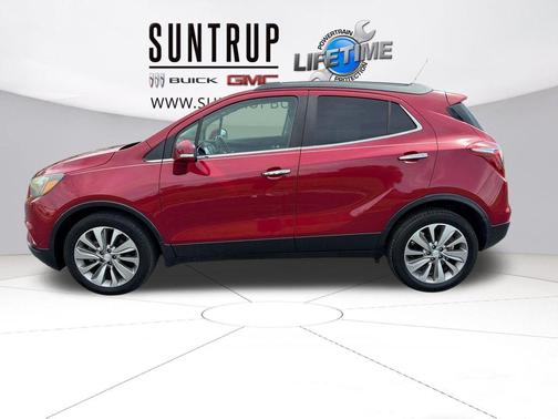 Winterberry Red Metallic 2019 Buick Encore Preferred