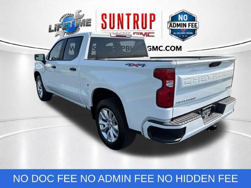 Summit White 2023 Chevrolet Silverado 1500 Custom