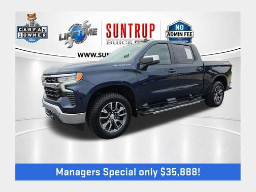 Northsky Blue Metallic 2023 Chevrolet Silverado 1500 LT
