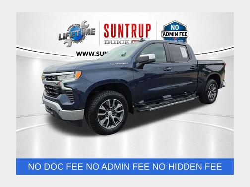 Northsky Blue Metallic 2023 Chevrolet Silverado 1500 LT