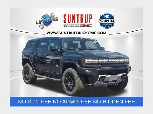 Black 2025 GMC HUMMER EV SUV 2X