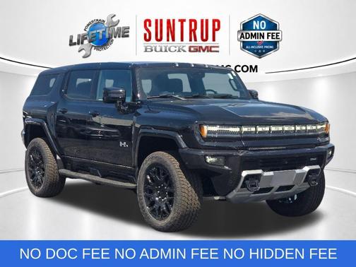 Black 2025 GMC HUMMER EV SUV 2X