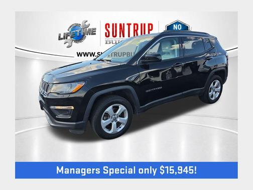 Diamond Black 2021 Jeep Compass Latitude