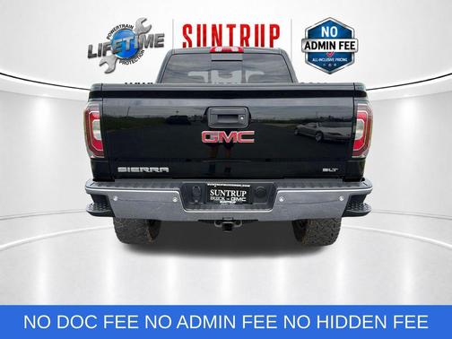 Onyx Black 2018 GMC Sierra 1500 SLT
