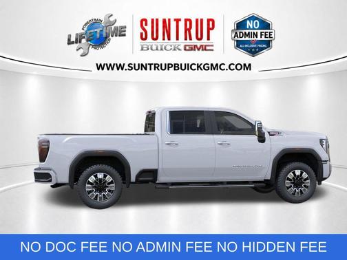 Glacier White 2026 GMC Sierra 2500 Denali