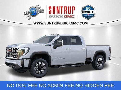 Glacier White 2026 GMC Sierra 2500 Denali