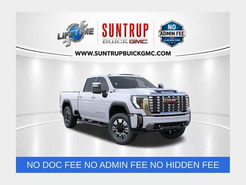 Glacier White 2026 GMC Sierra 2500 Denali