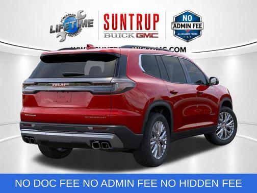 Volcanic Red 2026 GMC Acadia Elevation