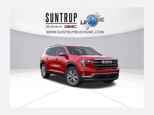 Volcanic Red 2026 GMC Acadia Elevation