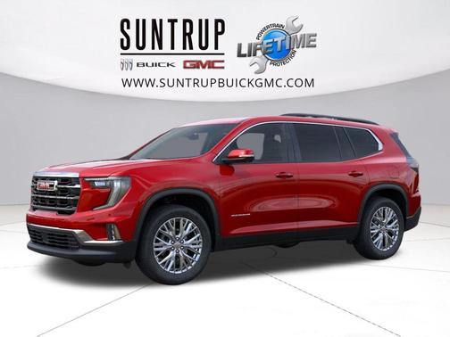 Volcanic Red 2026 GMC Acadia Elevation