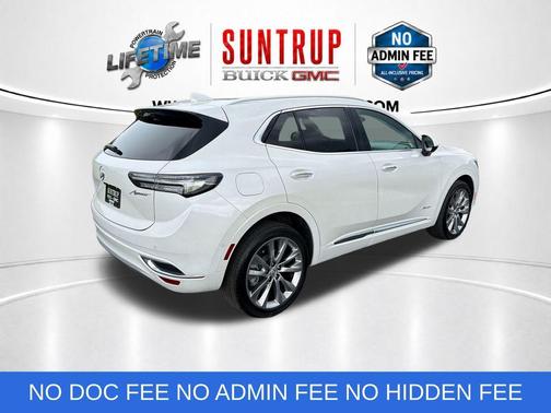 White Frost Tri-Coat 2023 Buick Envision Avenir