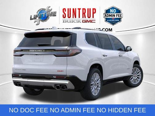 Glacier White 2026 GMC Acadia Denali
