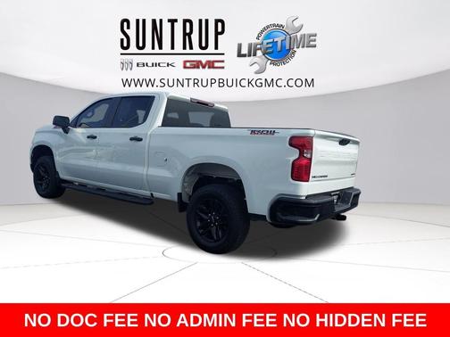 Summit White 2024 Chevrolet Silverado 1500 Custom Trail Boss
