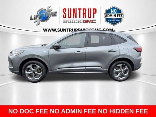 Gray Metallic 2024 Ford Escape ST-Line