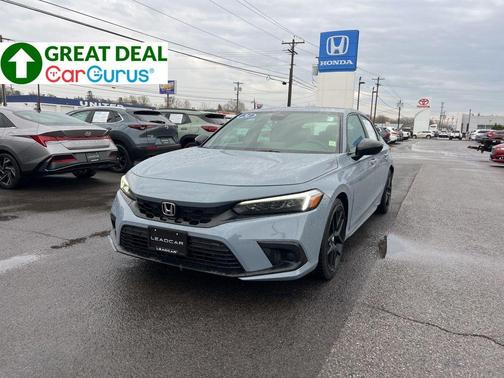 Sonic Gray Pearl 2024 Honda Civic Sport