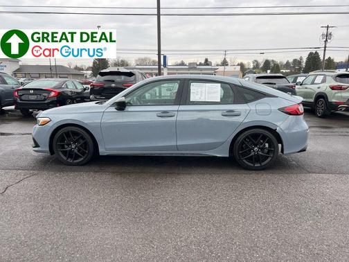 Sonic Gray Pearl 2024 Honda Civic Sport