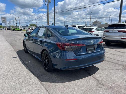 Blue Lagoon 2025 Honda Civic Sport