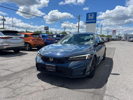 Blue Lagoon 2025 Honda Civic Sport