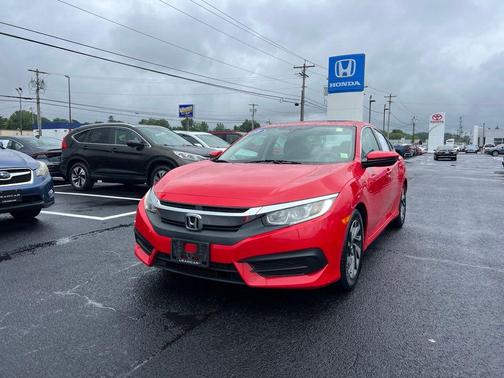 Rallye Red 2018 Honda Civic EX