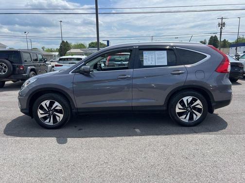 Gray 2016 Honda CR-V Touring